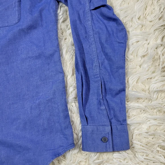 Lululemon Commission Long Sleeve Shirt Blue Mens Size Large! - Picture 4 of 14